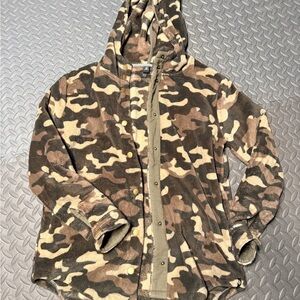 Woman’s Camouflage fleece Volcom Hoodie
